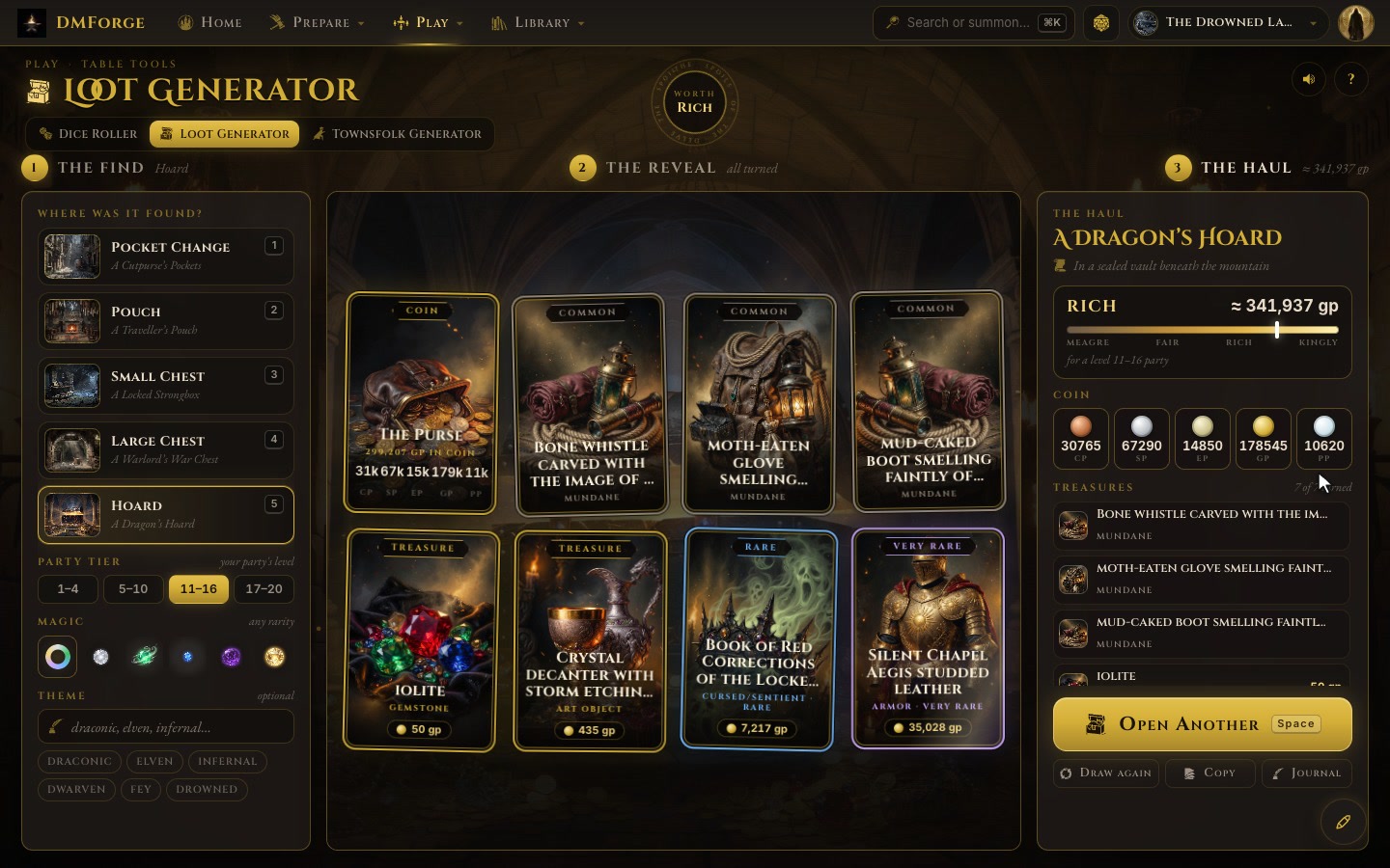 Loot Generator